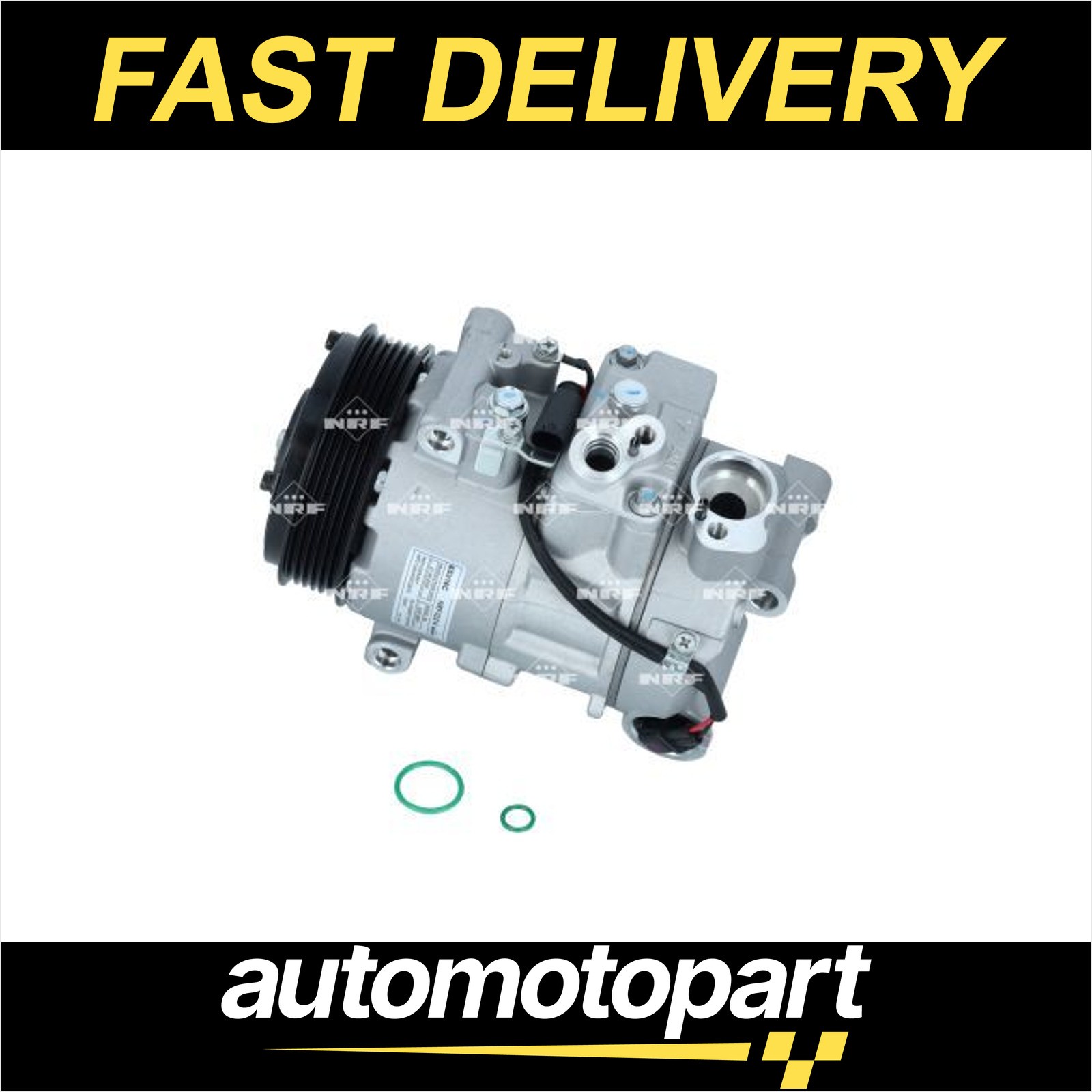 Air Con Compressor fits MERCEDES E250 2.0 2.2D 2.5D 96 to 16 AC Conditioning NRF - Image 34
