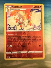 Rapidash Silver Tempest Reverse Holo Pokémon TCG 022/195 Sword & Shield Rare NM