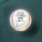 YOAN MONCADA Signed Autographed 2016 FUTURES GAME Commemorative Baseball ANGELS