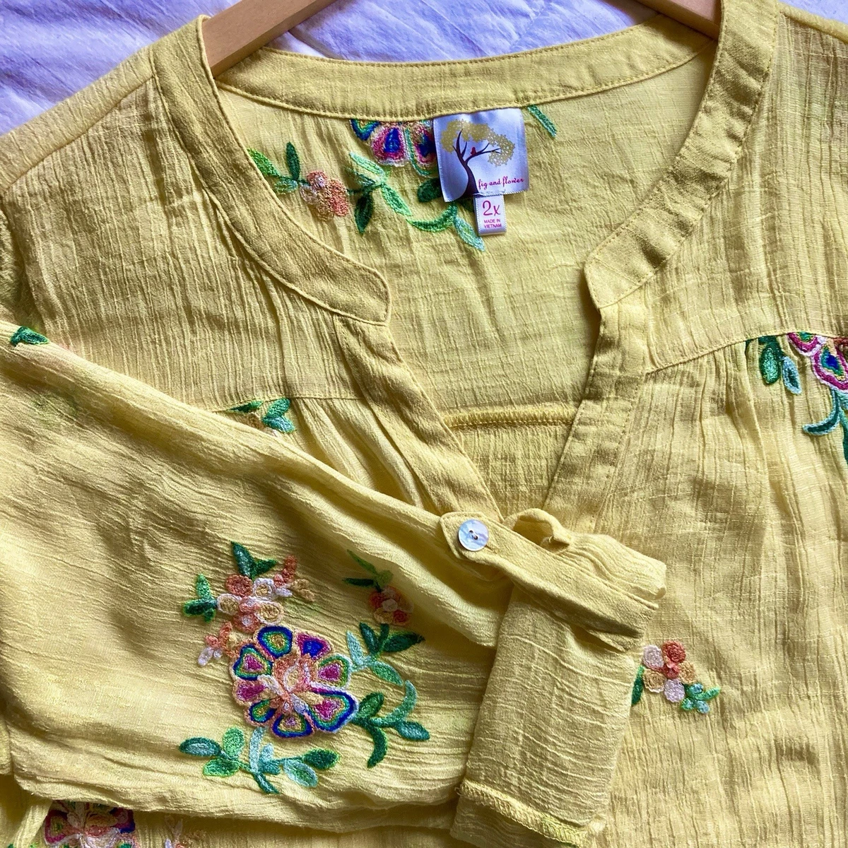 Camiseta Para Mujer Manga Larga De Algodón MANGO MANGO