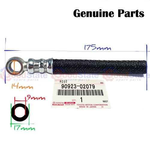 Genuine Coaster HB36 HB30 2H 4.0 Diesel Alternator Vacuum Pump Oil Outlet Hose - Picture 2 of 2