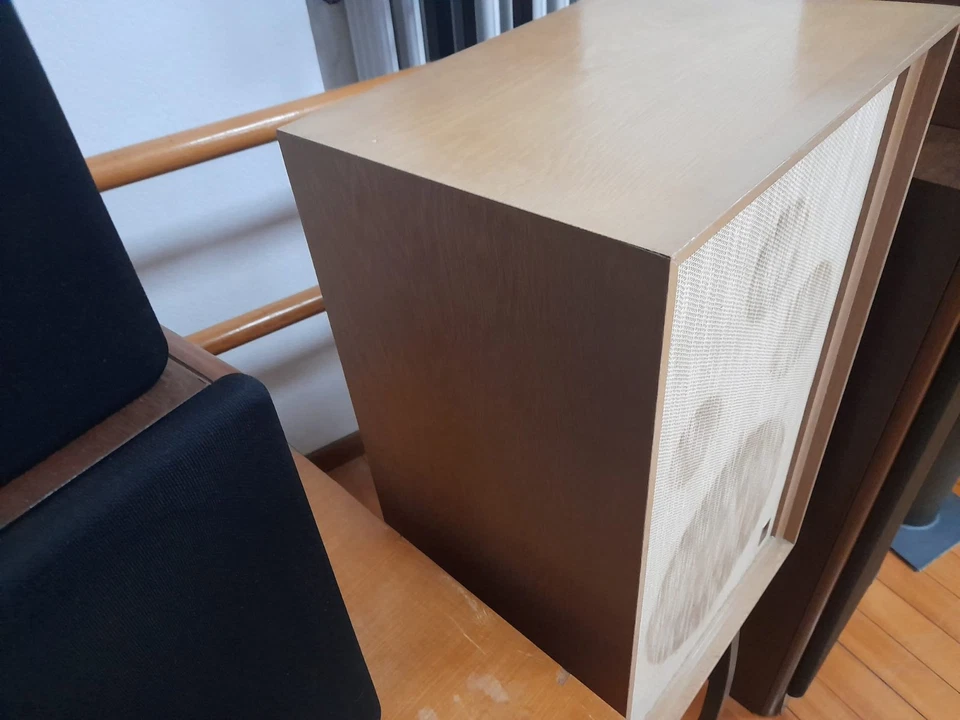 CASSE ACUSTICHE JENSEN  TR 30 TRi-ette A TRE VIE MADE  IN USA OAK COLOR - Immagine 3 di 4