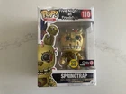 POP FUNKO FIVE NIGHTS AT FREDDY'S SPRINGTRAP #110 BRAND NEW READ