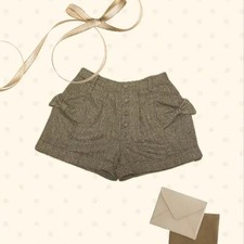 Latte Rebon Pocket Tweed Shorts - Women's Vintage Winter Shorts