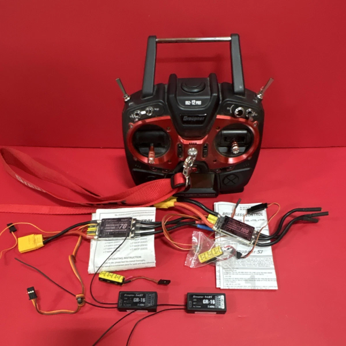 Graupner Console Transmitter Hobby RC Receivers & Transmitters for