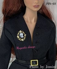 Pin Brooch For Fashion Royalty NuFace Poppy Parker Integrity Toys Doll Jewelry