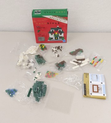 Kawada Nanoblock Building Blocks Set NBH_034 X'MAS HOUSE Christmas House NIOB