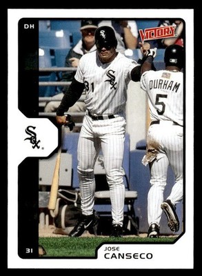 Jose Canseco 2002 Upper Deck Victory #211 Chicago White Sox ESE