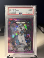 Psa 8 2023 Prizm Kalif Raymond Purple Ice