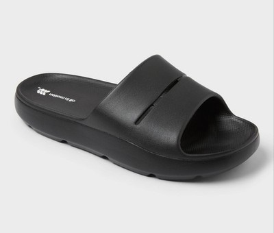 Men's Archie Recovery Slide - All In Motion  black size 8