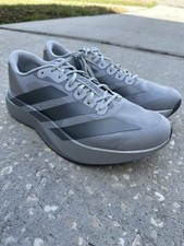 Adidas Mens Adizero EVO SL Running Shoes Silv...