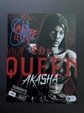 Sheila Atim signed Queen of the Damned The Vampire Lestat photo 8"x10" coa ACG