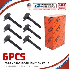 Ignition Coil 6PC For Chrysler Dodge Jeep Ram 3.2 3.6L V6 High Performance UF648