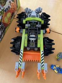 LEGO Power Miners Claw Digger 8959 with Minifigures Manual And Box Missing 2 Pcs