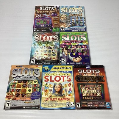 PC DVD Slots 7 Lot Of Games New Sealed