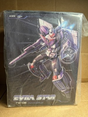 Toyworld TW-06 EVILA STAR ASTROTRAIN Transformer Triple Changer NEW MISB