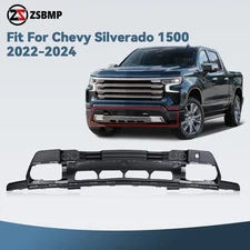 For 2022-2024 Chevrolet Silverado 1500 Front Lower Bumper Cover Plastic