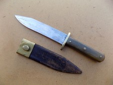 Old Antique Horn Handle Bowie Knife Richard???