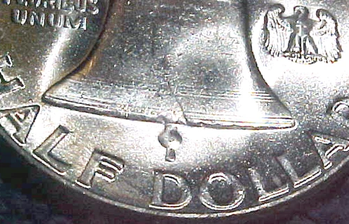 1955 FRANKLIN HALF DOLLAR ....BU........MIN. BID .01 & NO RESERVE!