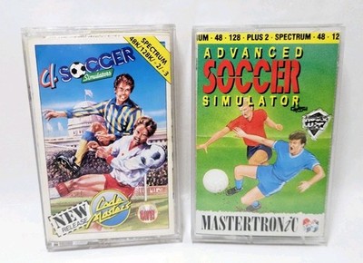 ADVANCED SOCCER & 4 Soccer Simulator Bundle - Sinclair - ZX Spectrum 