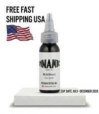 Tattoo Dynamic Ink 1oz BLK Black,