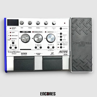 KORG AX10G Multieffektpedal mit Verzerrung, Modulation, Delay, Reverb