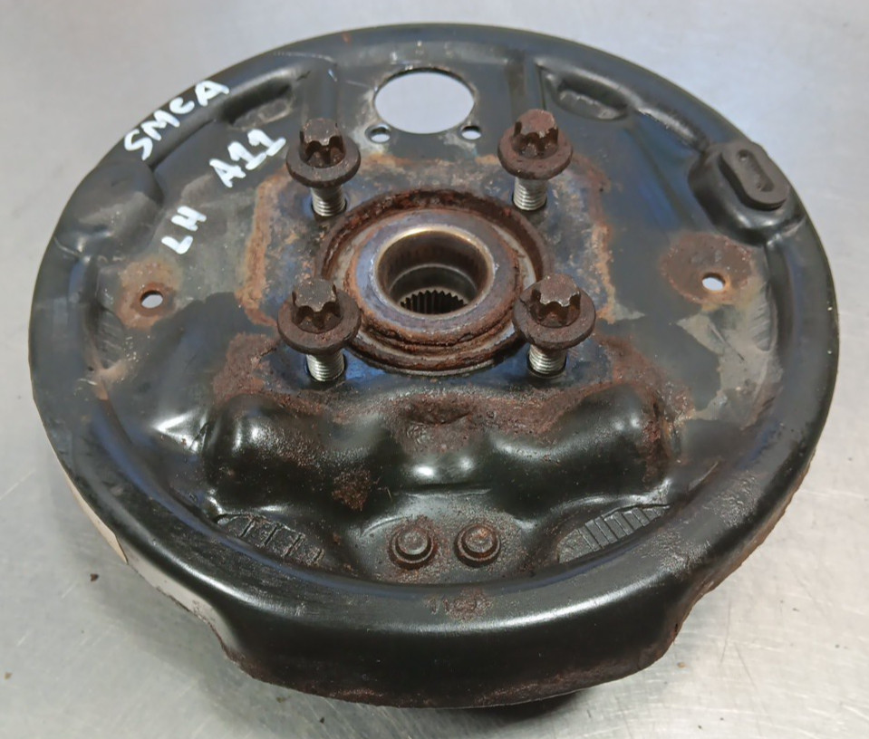 SMART FOR TWO BRABUS 2009 OE LEFT REAR LR BRAKE WHEEL BACKING PLATE 450423010564