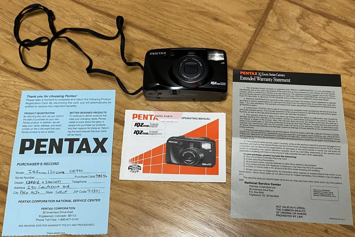 PENTAX Pentax IQZoom 120 Film Cameras for sale | eBay