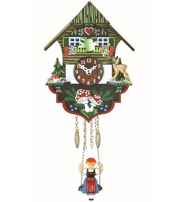 Horloge Coucou Miniature Forêt-Noire Trenkle TU 2008 SQ - Maison Traditionnelle