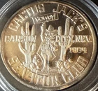 Vintage 1984 1oz Cactus Jack's Carson City Nevada Senator Club .999 Fine Silver