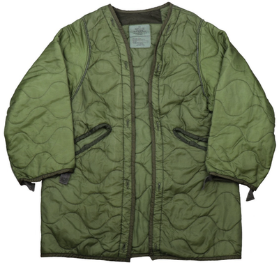 USGI Desert Night Camo Cold Weather Parka Liner Jacket OD Green