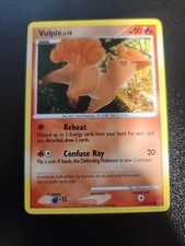 Pokemon TCG Vulpix 102/127 Platinum Common LP Regular English Basic 2009 on eBay