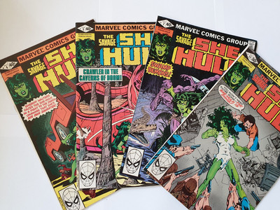 Savage She Hulk # 4, 5, 7, 11, (Marvel) - (US) - (4 Hefte)