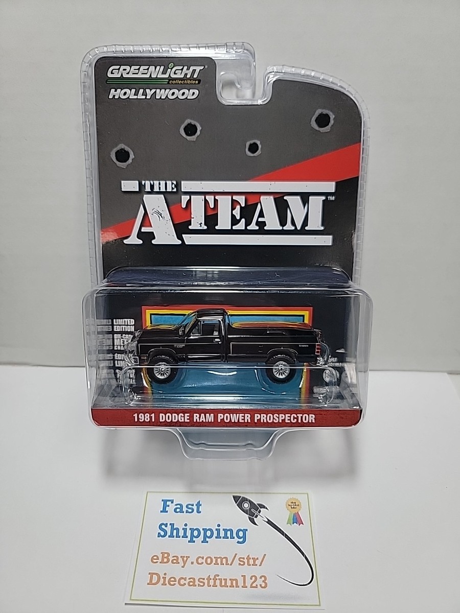 Greenlight - 1981 Dodge Ram Power Wagon Prospector - The A Team