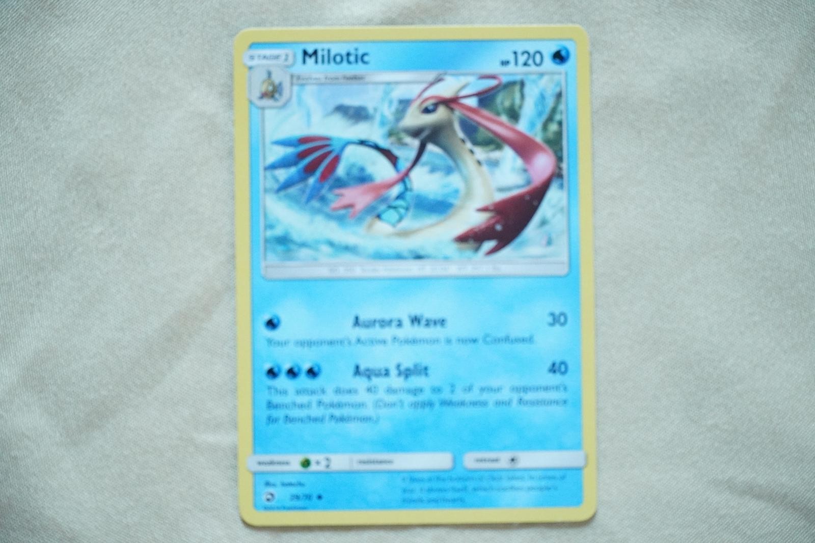 Milotic 29/70 Uncommon Dragon Majesty Pokemon Near Mint