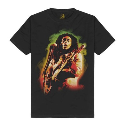 Bob Marley T-Shirt Herren No Woman No Cry schwarz Band-Merch, Bands