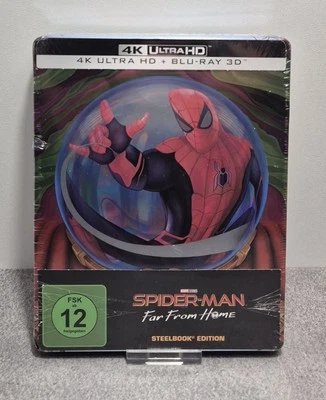 Spider-Man - Far From Home Limited 4K und 3D - Blu-Ray Steelbook - NEU & OVP - Bild 1 von 4