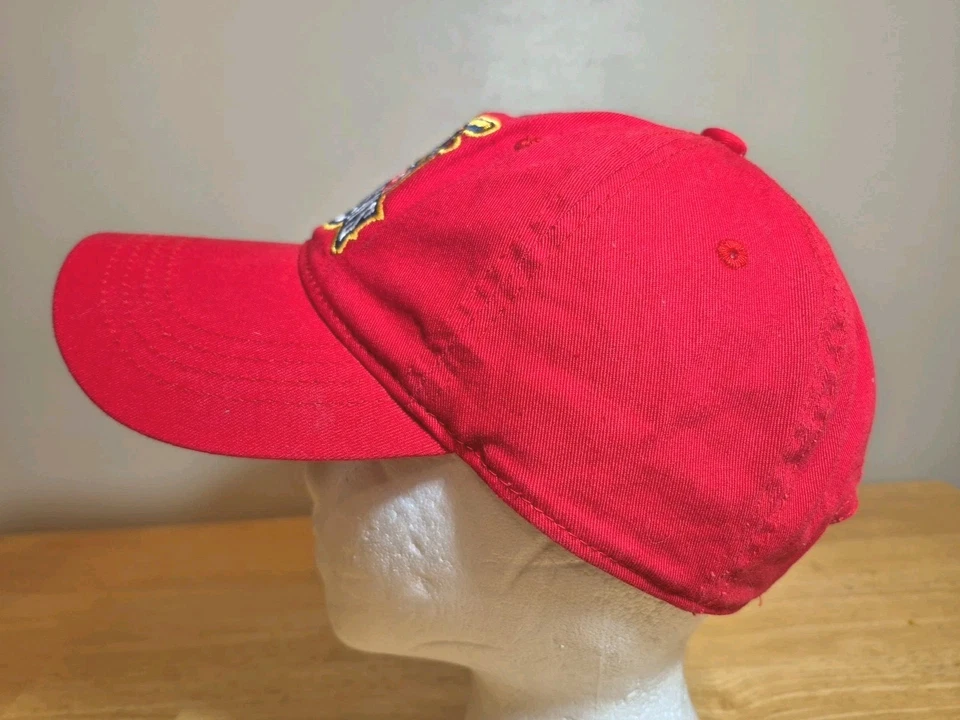 Toledo Mud Hens Minor League Baseball Adjustable Hat Cap Red Embroidered Logo - Image 3 of 4