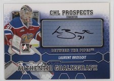2012-13 ITG Between the Pipes GoalieGraph Laurent Brossoit #A-LB Auto 9cf