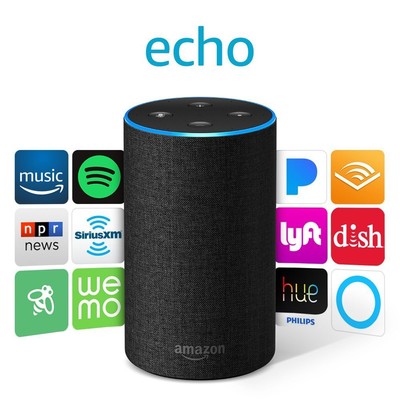amazon echo 2nd gen charcoal fabric