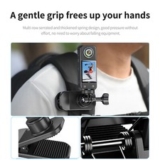 Magnetic Backpack Clip Fixed Bracket For DJI Action 6 4/Pocket 3/Insta360 X4