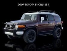 2007 Toyota Fj Cruiser New Sign 24 X 30 Usa Steel Xl Size