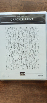 Stamping Up Crackle Paint stamp