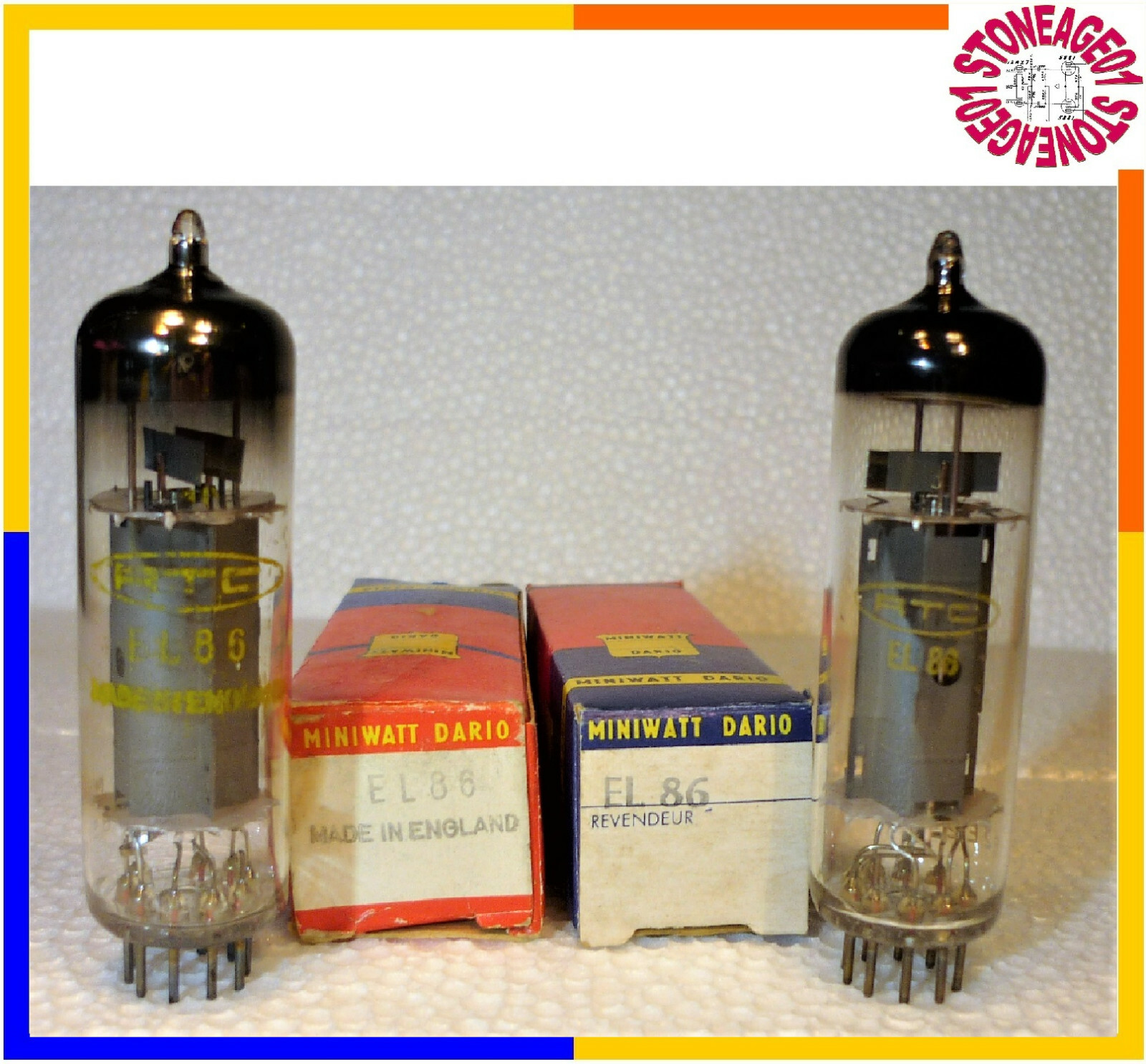 Vintage EL86 / 6CW5 Mullard Blackburn tube, NOS, NIB, 1 pcs TESTED | eBay