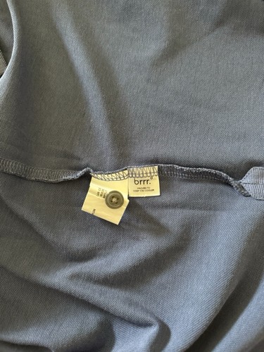 Greyson Golf Polo Shirt Wolf Logo Brrr Stretch Fabric Ocean Blue size L - Foto 5 di 8