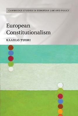 European Constitutionalism Tuori Paperback Cambridge University Press