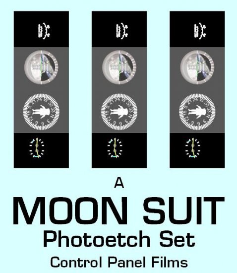 Moon Suit MK-1 Lunar Exploration Photoetch Set Monarch Model Kit
