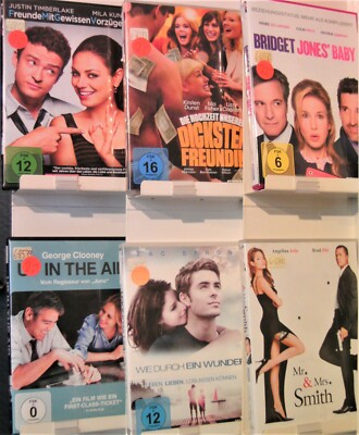 DVD Filmpaket Nr. 19,  Komödie, Unterhaltung, Drama
