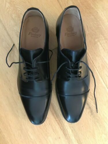 Chaussures Richelieu FINSBURY Derby En Cuir Marron - Taille 42 - Occasion TBE