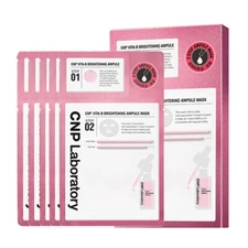 [CNP LABORATORY] Vita-B Brightening Ampule Mask - 1pack (5pcs)